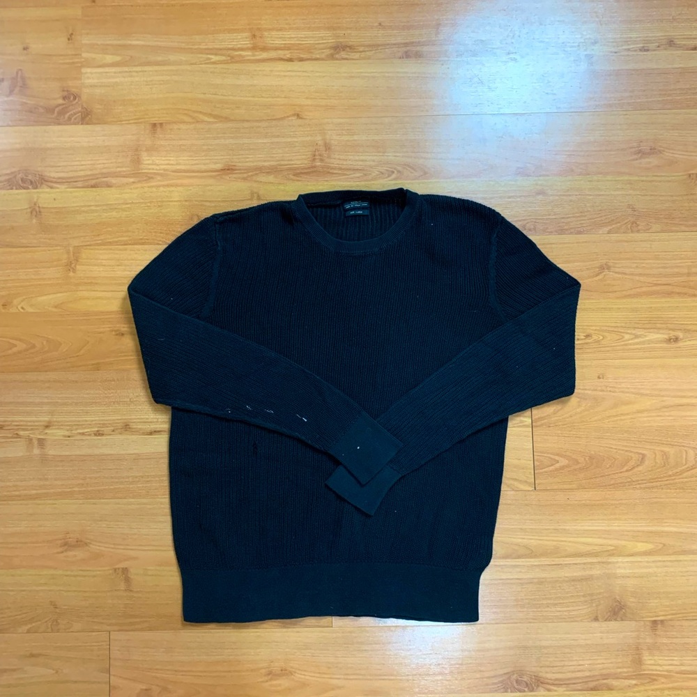 Black Knitted Sweater